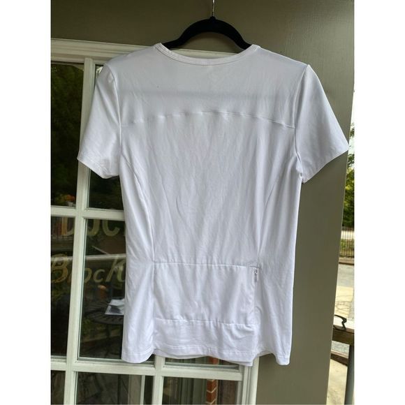 Fabletics Phoenix Short-Sleeve Top, White Shirt- Size Small, MSRP $65, EUC - Picture 8 of 10